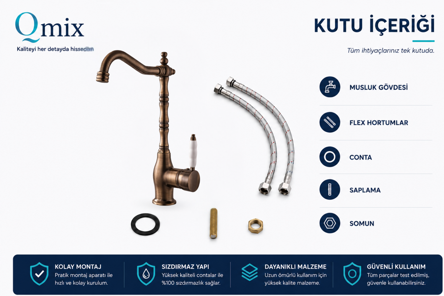 RUSTİK MUTFAK BATARYASI-ANTİK