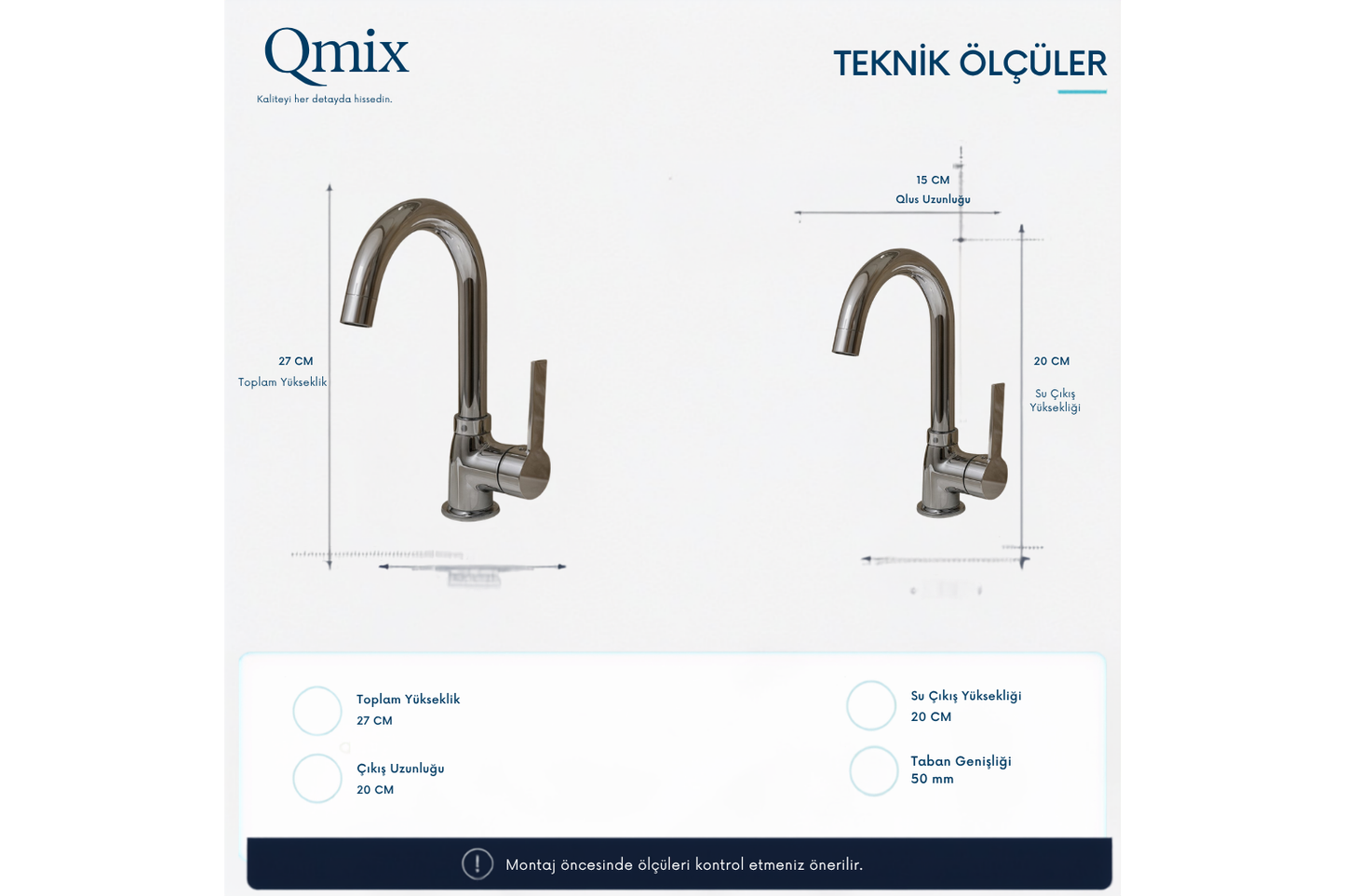 LÜX DELTA LAVABO BATARYASI