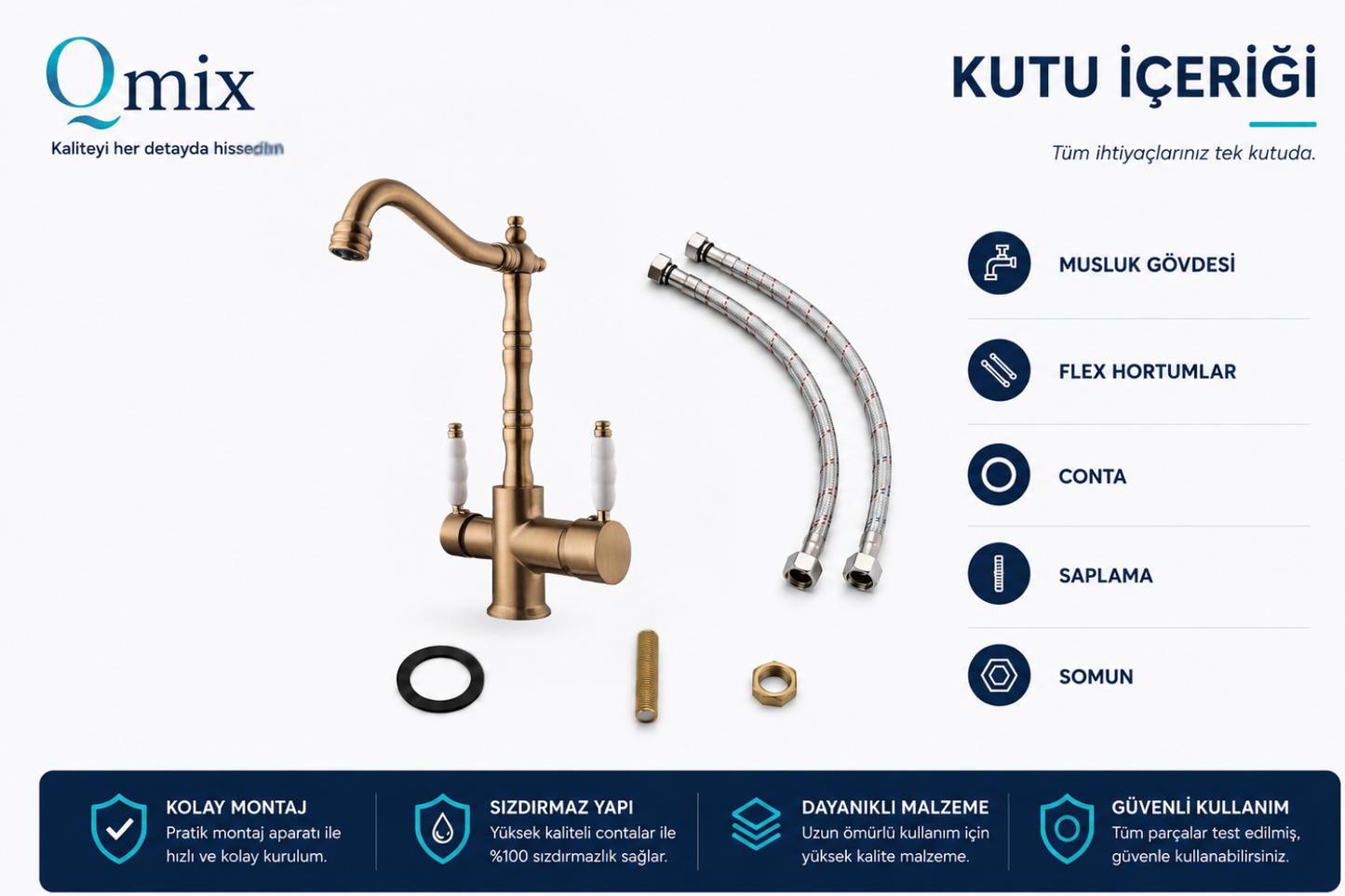 ARITMALI LÜX RUSTİK MUTFAK BATARYASI-ANTİK