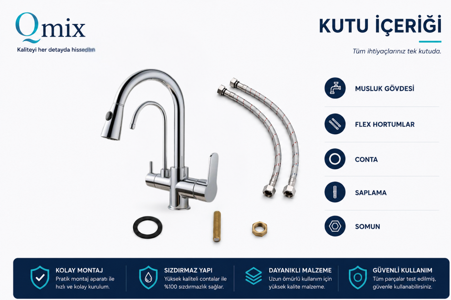 SPİRALLİ ARITMALI MUTFAK BATARYASI