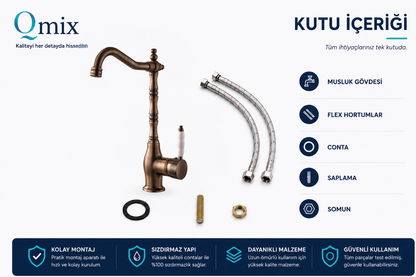 RUSTİK MUTFAK BATARYASI-ANTİK